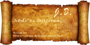 Juhász Dulcinea névjegykártya